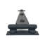 6-1/2" Heart Cabinet Strap Hinge, 3/8" Offset, Pair