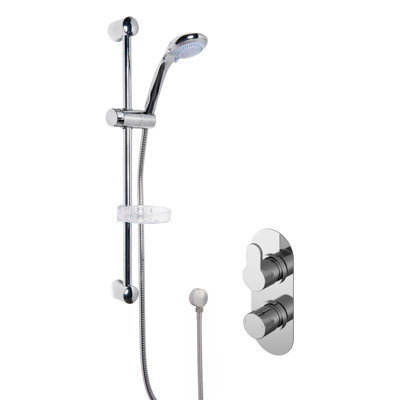 Thermostatic Shower with Handheld Shower Head