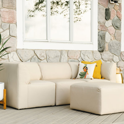 Canapé modulaire d'extérieur 4 pièces Big Joe