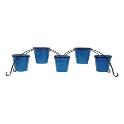 Brock Metal Pot Planter