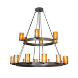 Rustic Lodge 18 - Light Chandelier