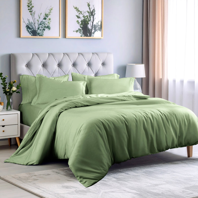 Ensemble de housse de couette 3 pièces Superior & Modern, ISE, Housse de couette double/grand