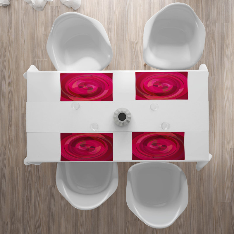 Polyester Abstract Rectangle Placemat