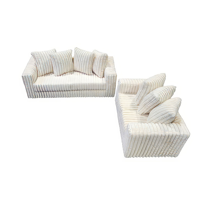Giya 2 Piece Ivory Set, Ivory