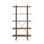 Bibliothèque à 5 tablettes Rustic Oak