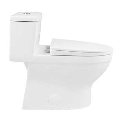 Clichy 1.6 GPF Elongated One-Piece Toilet (Seat Included)