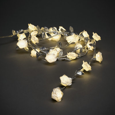 Roses Novelty String Lights with Timer