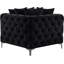 Fauteuil en velours touffeté de 39 po de large-282078059