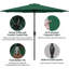 Parasol de patio pour l'extérieur-1431810524