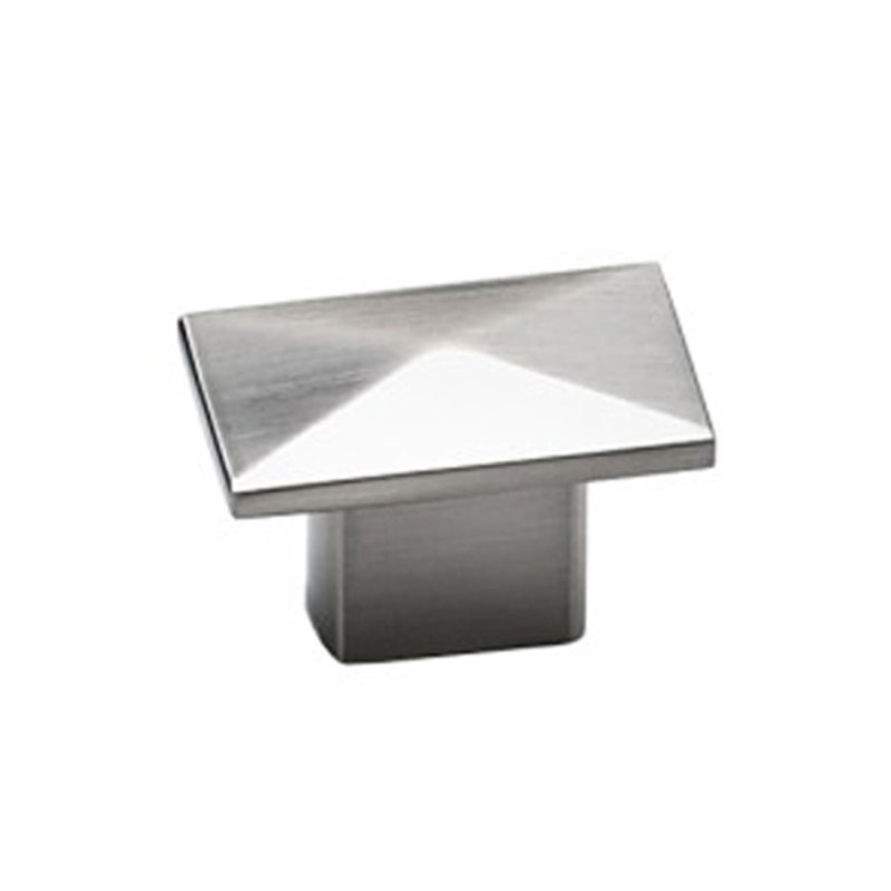 Poignée rectangulaire, Nickel brossé