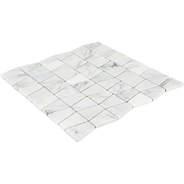 Daltile Sublimity Natural Stone Trapezoid Honed Mosaic (10 PC Per Carton) (8.80 SQFT Per Carton)