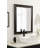 Aberdeen Beveled Rectangle Bathroom Mirror-2056051269
