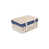 White Wash/Navy Blue