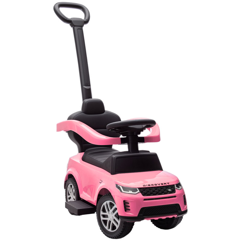 HOMCOM Push/Pull Ride On, Pink