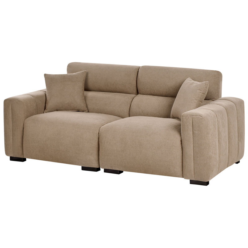 FAUSKAN 3 Seater Sofa, Brown