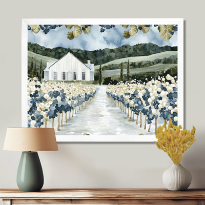 Italian Vineyard Landscape I - Vineyard Wall Décor