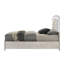 Lit EK Ramondi blanc antique avec rangement et DEL-277947313