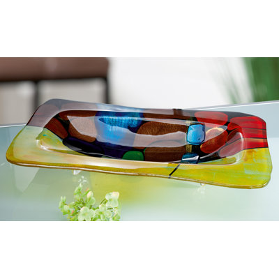 Starkes Handmade Glass Decorative Bowl 1