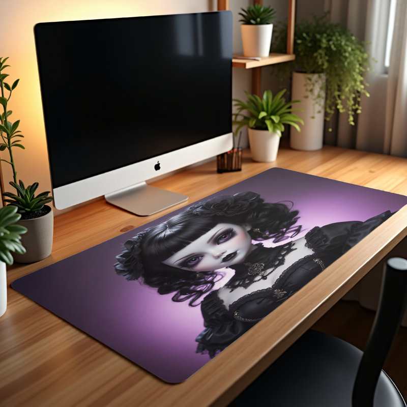 Polyester Desk Pad, 14.4x12.1