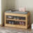7 Pair Shoe Storage Bench
