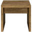 Table de bout carrée en bois d'ingénierie