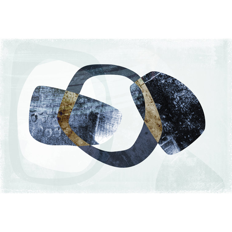 Ivy Bronx Stone Gem II - Graphic Art | Wayfair.co.uk