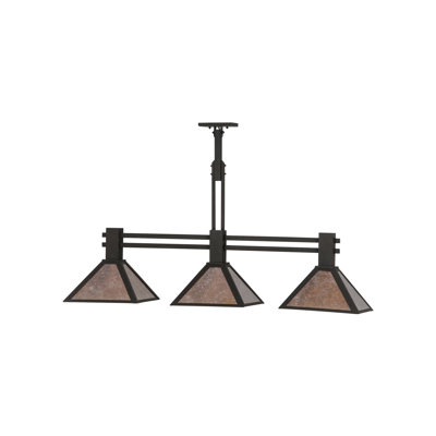 Luminaire suspendu linéaire à 3 lumières Soffe