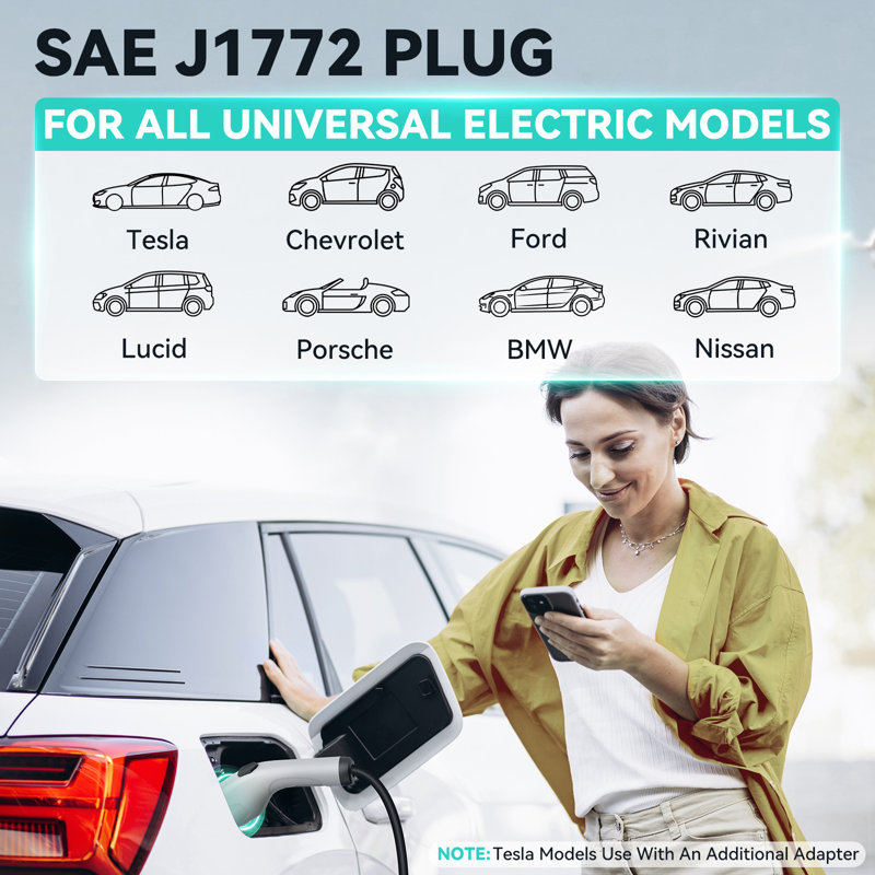 Chargeur de véhicule électrique portatif
