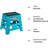 Akea Foldable Step Stool-2101072830