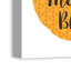 «Grateful Thankful Blessed Pumpkin», reproduction d'art textuel sur toile-23590789-23590795