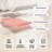 Waffle Weave Electric Heated Throw Blanket with Fleece, Digital Controller-135397996-135397998