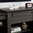 Wood Top TV Stand With Shelves-28488968-15924419