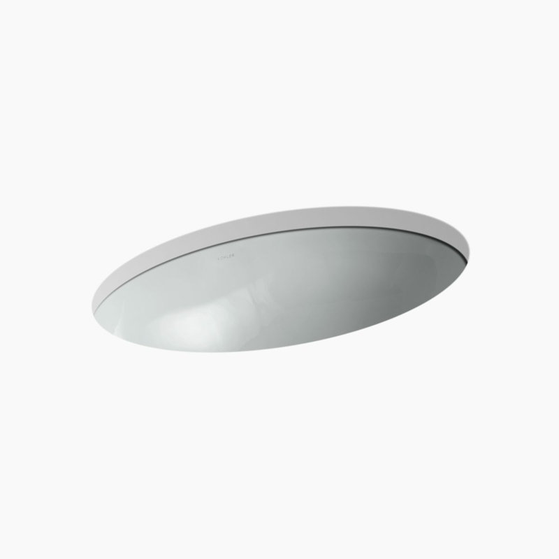 Vintage Undermount Bathroom Sink, Gris glace™