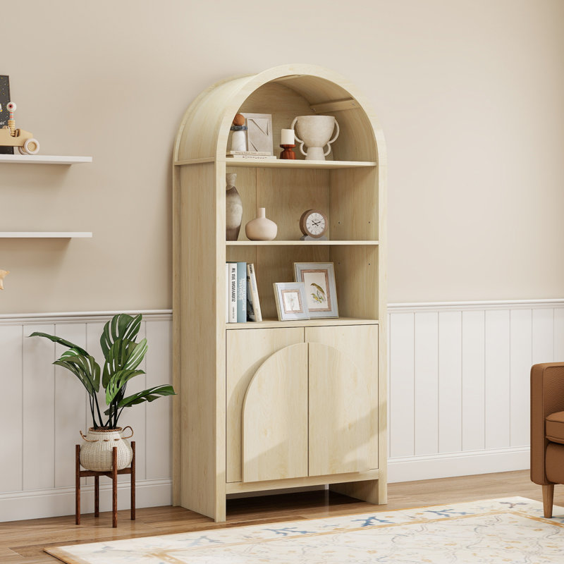 Armoire de rangement polyvalente avec panneau de particules moderne et ferme, parfaite pour la cuisine et les espaces de vie