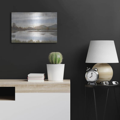 «Lakeview Sunset Landscape» par Bluebird Barn