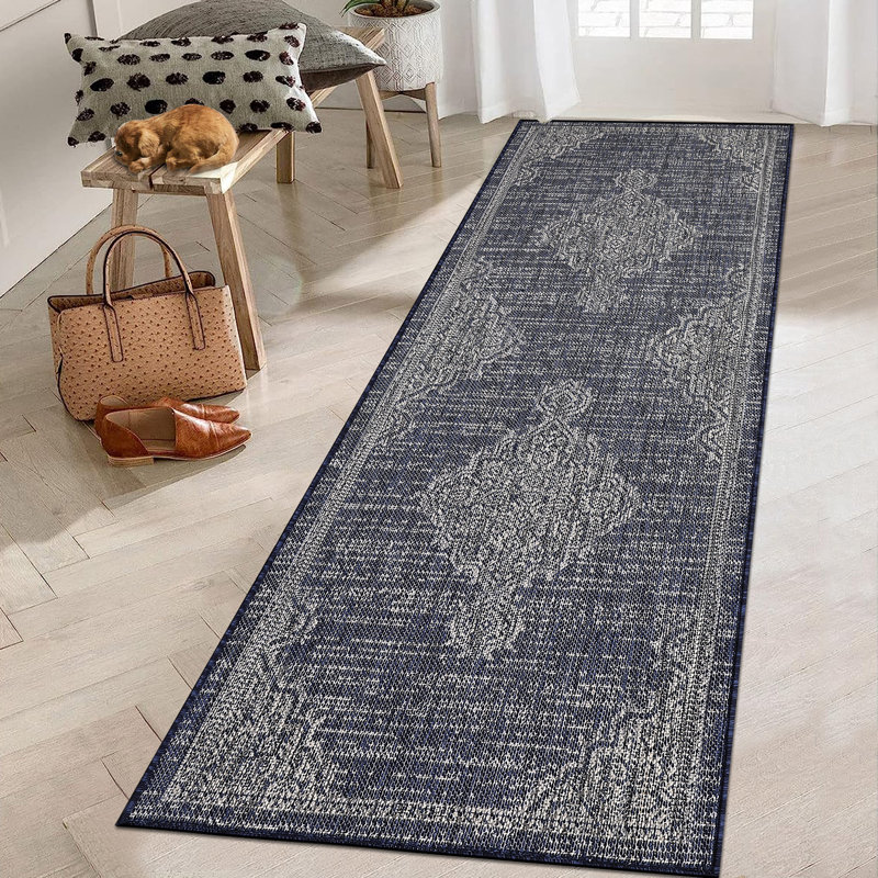 Tapis avec envers antidérapant Vazgen, Tapis de couloir 2 pi 3 po x 7 pi 3 po
