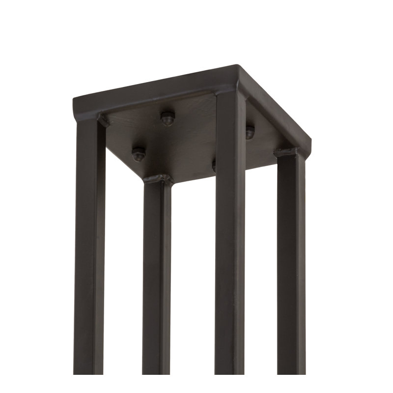 Oil Rubbed Bronze 9-Light Geometric LED Chandelier