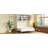 Queen Size Wall Murphy Bed With Ample Storage Space And Chevron Stripes