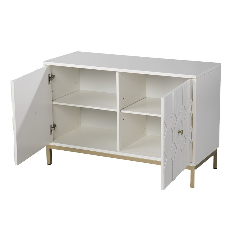 Claverton Down Accent Cabinet, White