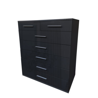 Pamel 95 cm W Chest of 7 Drawers