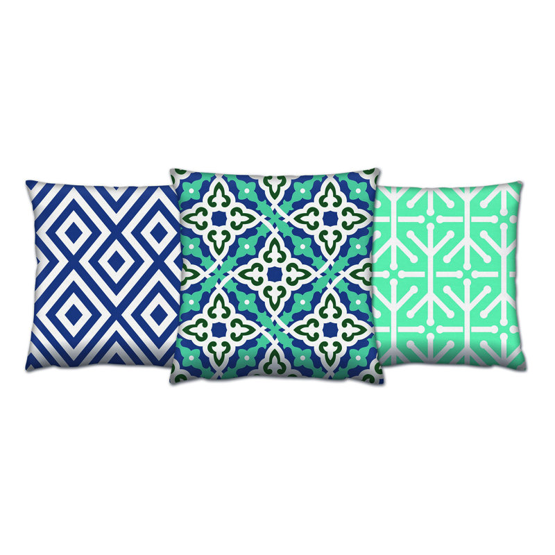 Rosie Indoor/Outdoor Throw Pillow Set