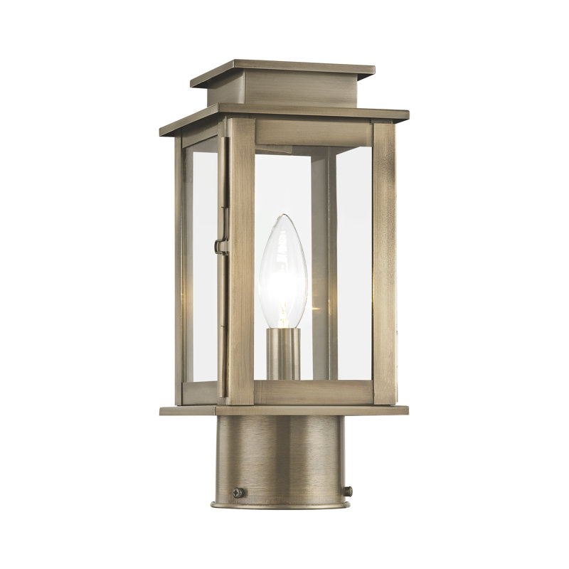 Cortana Transparent Lantern Head, Vintage Pewter