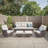Buenhomino 5 Person Outdoor Seating Group with Cushions-97343767