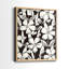 «Flowers In The Garden I», reproduction encadrée de qualité supérieure - prête à être accrochée - aucun clou requis - aucun clou requis-1216398404-1216398401