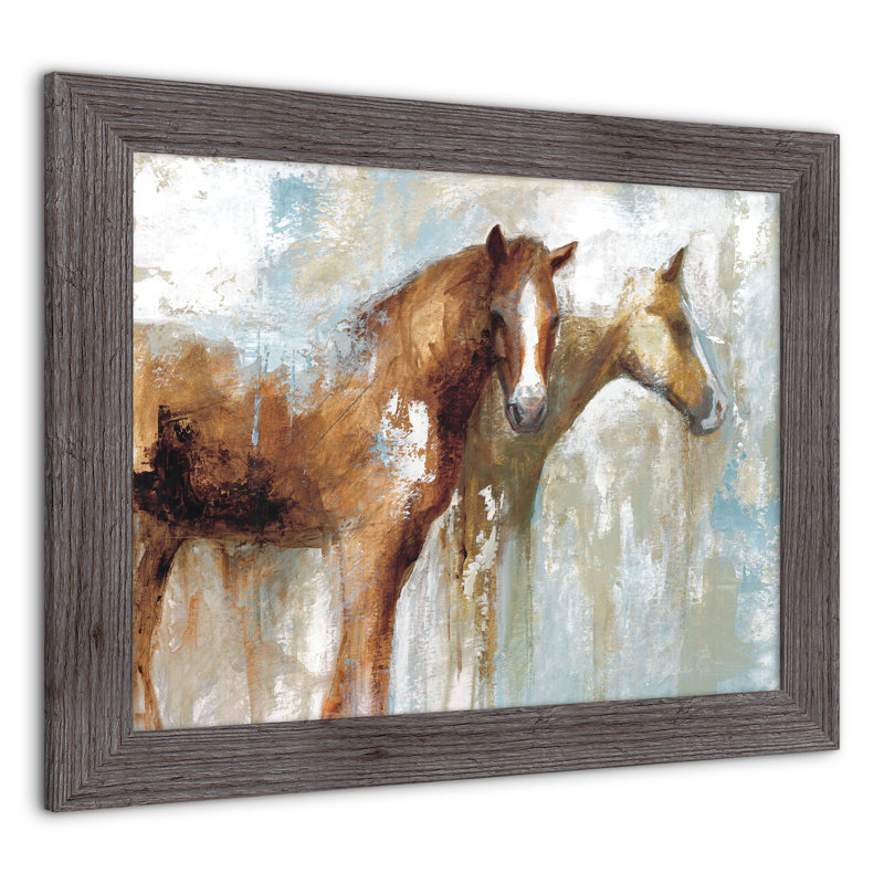 " Horse Pals ", 16" H x 20" W x 0.75" D