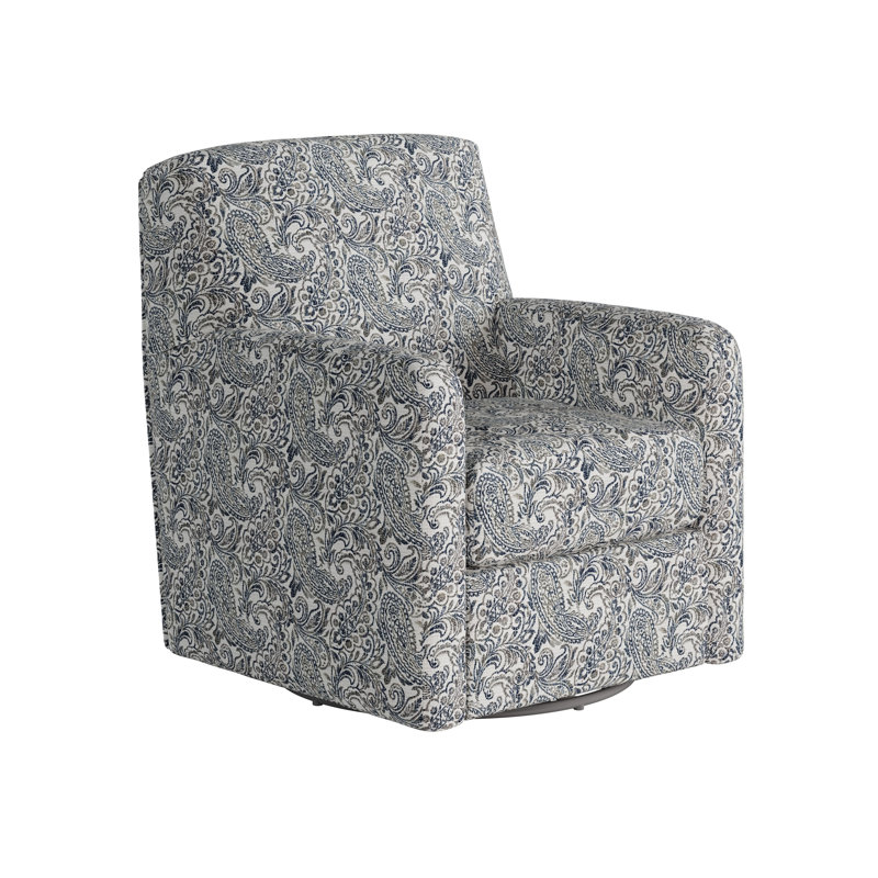 Flash Dance Swivel Glider, 38 " H x 35 " W x 36 " D  , Charleston Ocean
