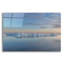 Art mural en verre acrylique épique «Antarctica Ice IV» par Richard Silver, 16 po x 12 po