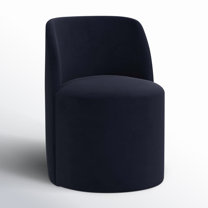 Begonia Dining Chair, Classic Ink Performance Velvet