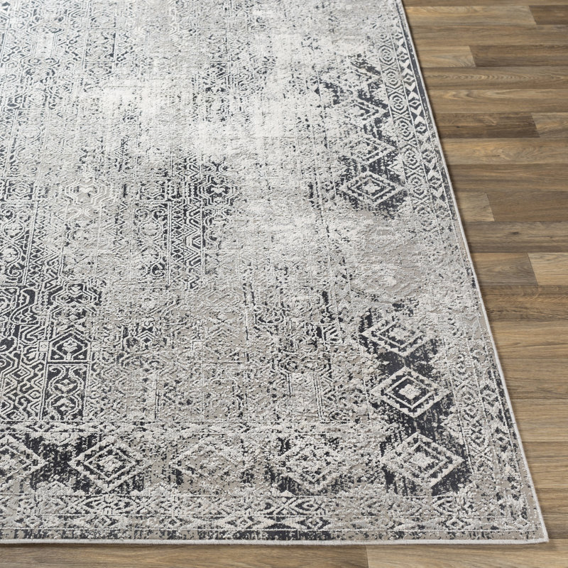 Tapis gris Cordaville, Rectangle 9 pi x 12 pi 3 po