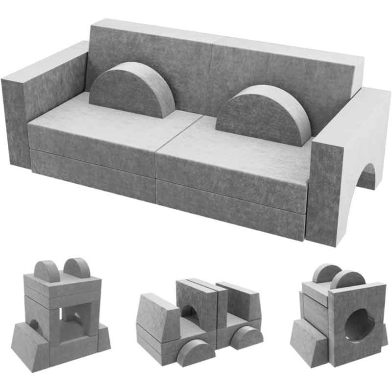 Amanoa 51.97'' Velvet Loveseat, Gray Velvet